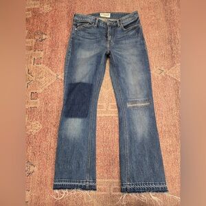 Derek Lam 10 Crosby women’s Gia cropped flare Jeans size 29